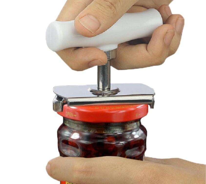 Manual Jar Opener, Screw Lid Remover, Stainless Bottle Opener - available at Sparq Mart