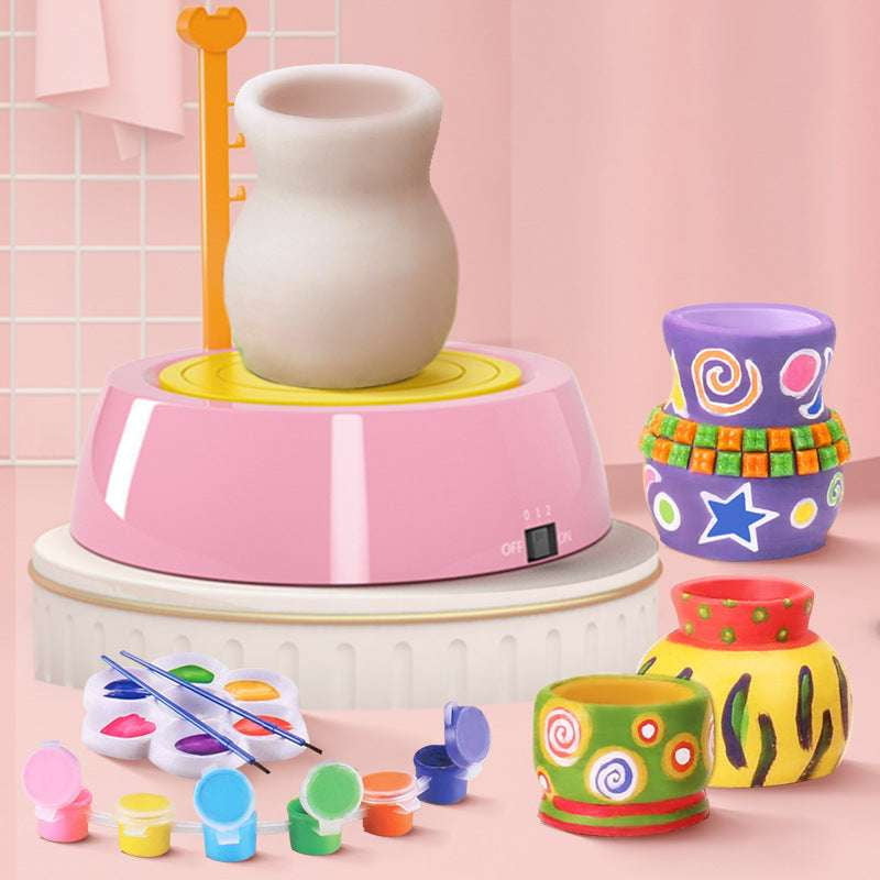 Creative Clay Kit, Electric Pottery Wheel, Kids Craft Set - available at Sparq Mart