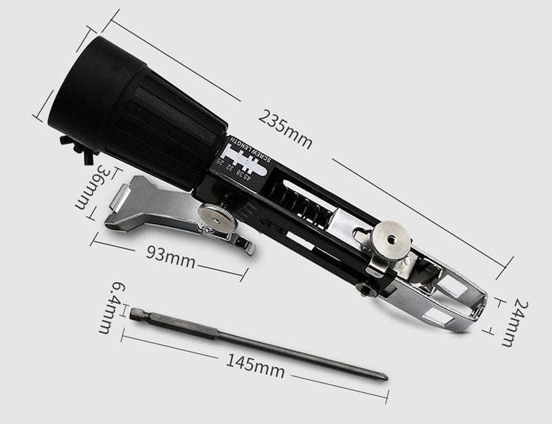 Automatic Nail Gun Head, Chain Belt Screw Gun, Electric Screw Nail Gun - available at Sparq Mart