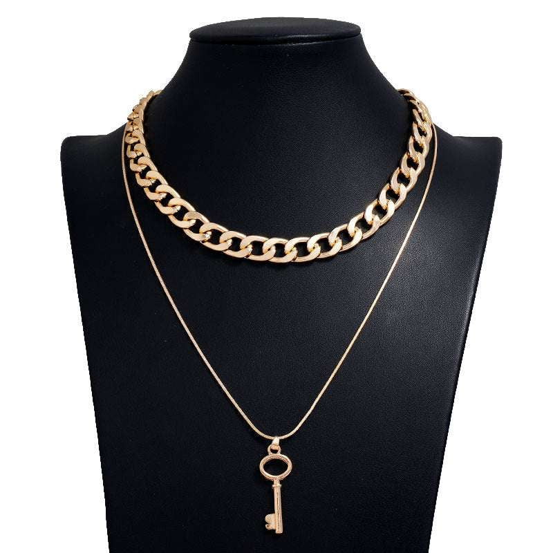 Alloy Clavicle Necklace, Electroplated Alloy Jewelry, Women's Fashion Necklace - available at Sparq Mart