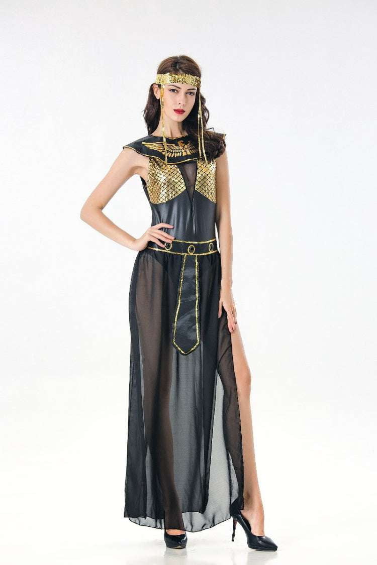 Cleopatra Costume Adult, Greek Goddess Outfit, Queen Court Dress - available at Sparq Mart