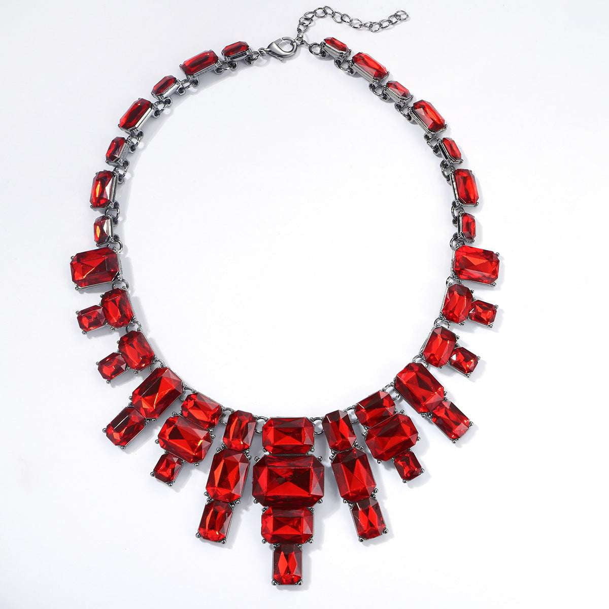 Crystal Statement Necklace, Elegant Crystal Jewelry, High-end Necklace Jewelry - available at Sparq Mart