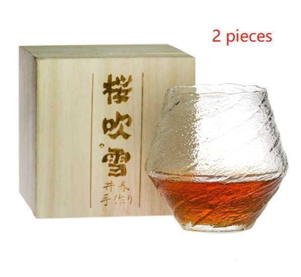 crystal whiskey glass, elegant drinking glass, luxury water cup - available at Sparq Mart