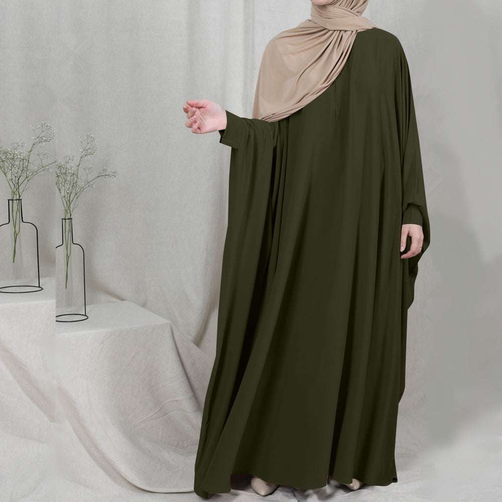 Eid Khimar Gown, Full Cover Abaya, Ramadan Islamic Attire - available at Sparq Mart