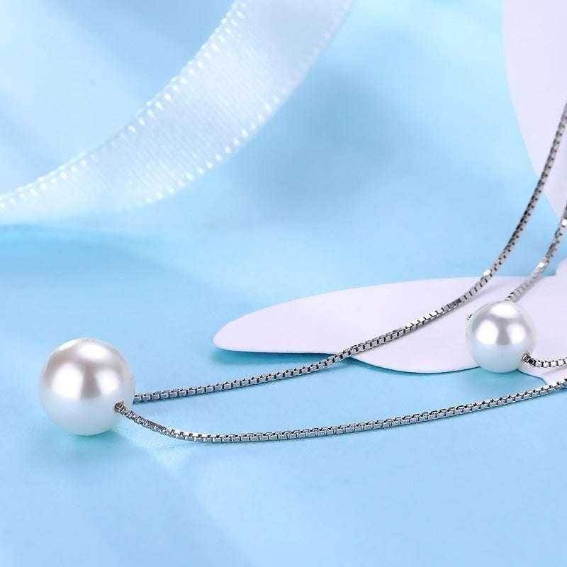 Classic Pearl Jewelry, Elegant Pearl Necklace, Imitation Pearl Accessory - available at Sparq Mart