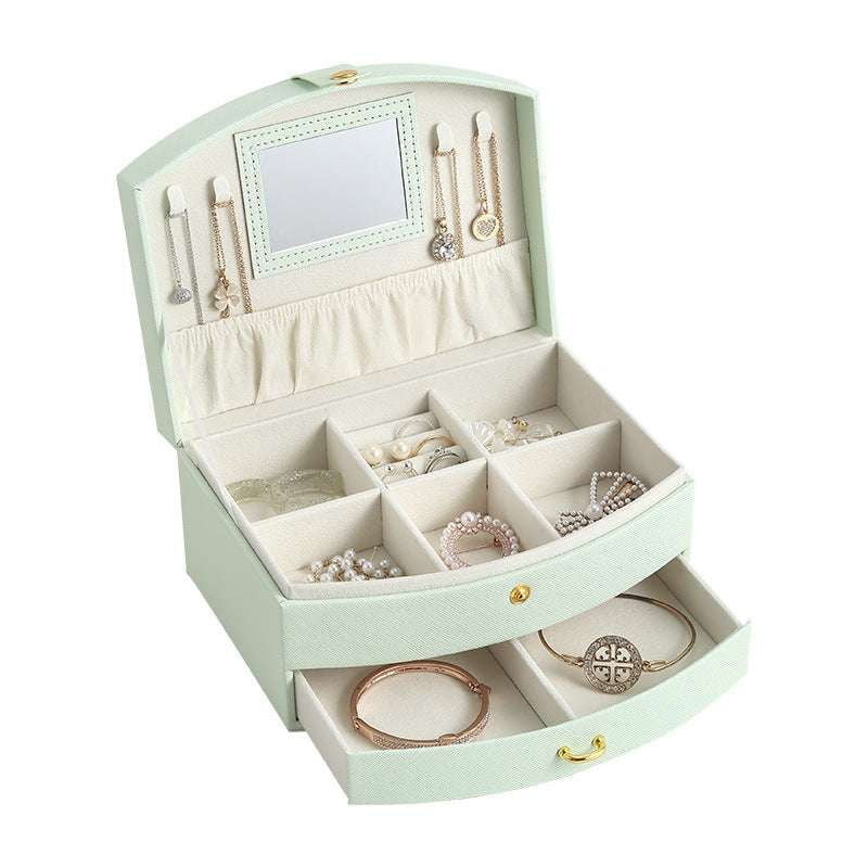 Compact Jewelry Storage, Drawer Jewelry Holder, Jewelry Organizer Box - available at Sparq Mart