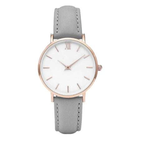 Fashionable Quartz Timepiece, Leather Strap Watch, Quartz Dress Watch - available at Sparq Mart