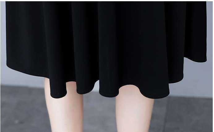 Elegant Skirt Fashion, Mid-Length Temperament Skirt, Versatile Ladies Skirt - available at Sparq Mart