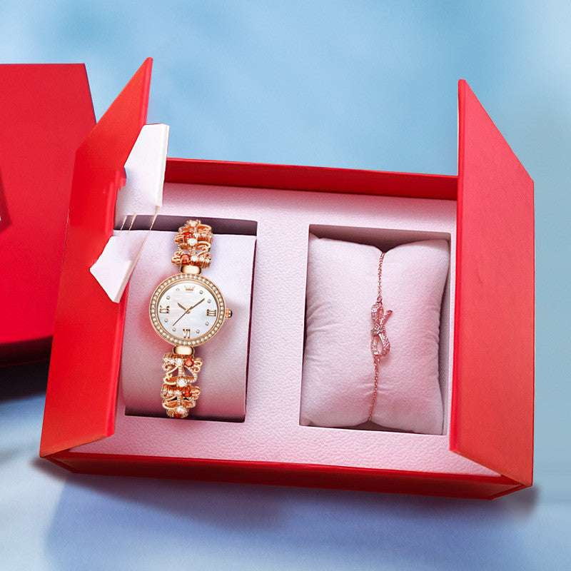 fashionable ladies timepiece, luxury waterproof watch, quartz bracelet watch - available at Sparq Mart