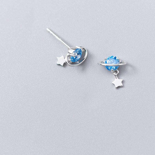 Fashionable Ear Jewelry, High-Quality Silver Earrings, Silver Ear Studs Women - available at Sparq Mart