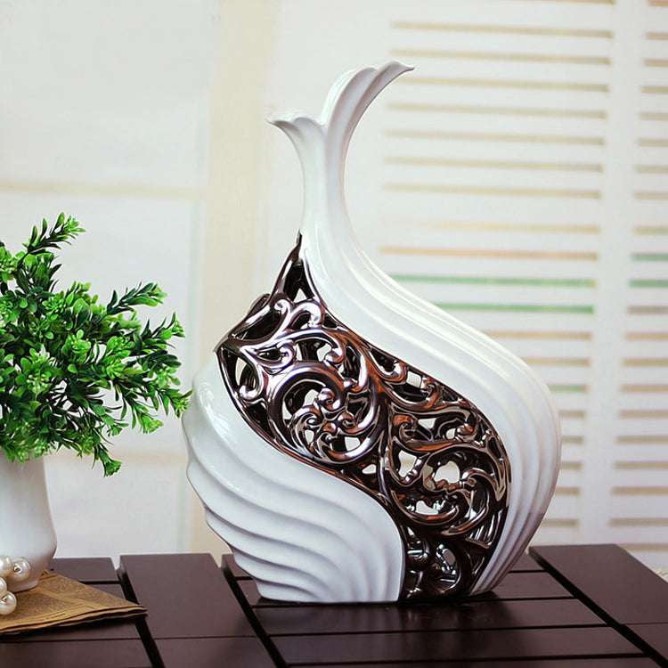 Decorative Vase Gift, Elegant Centerpiece Vase, Luxurious Home Accents - available at Sparq Mart