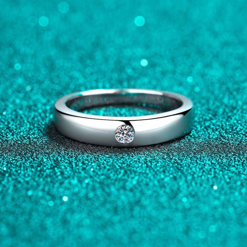 Elegant Female Rings, Female Silver Jewelry, Sterling Silver Band - available at Sparq Mart