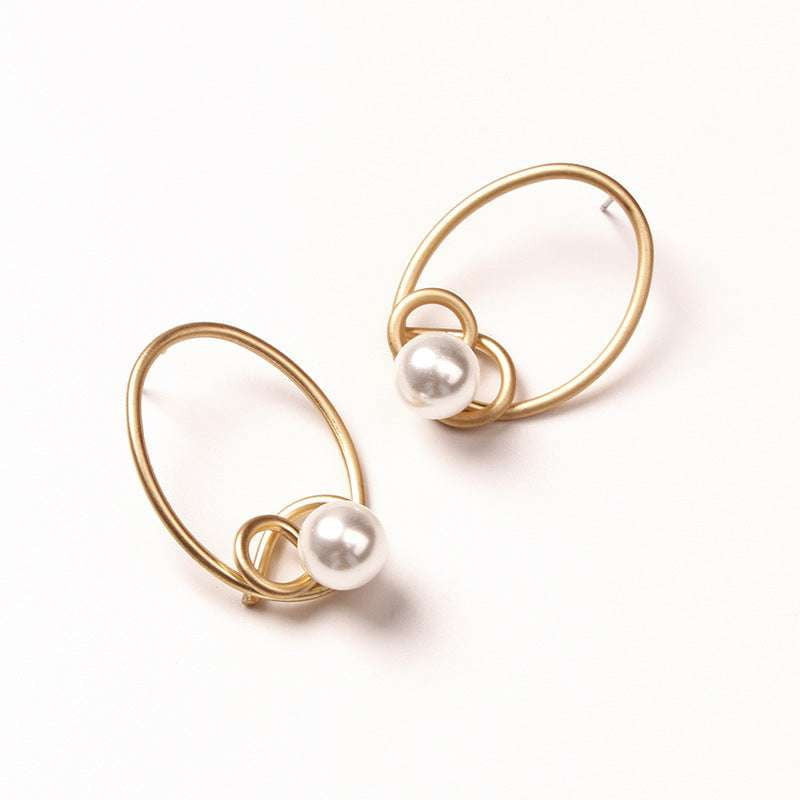 Elegant, Pearl Earrings, Water Drop - available at Sparq Mart