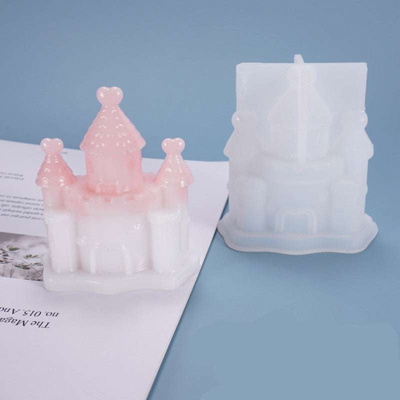 Chinese Traditional Crafts, DIY Crystal Projects, Silicone Castle Mold - available at Sparq Mart