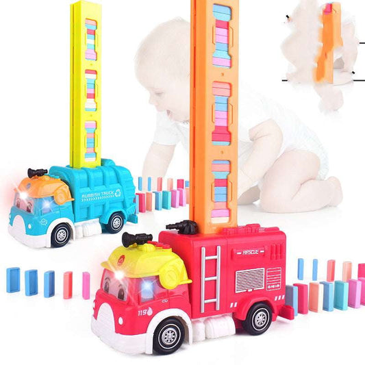 Educational Domino Set, Interactive Toy Car, Music Train Toy - available at Sparq Mart