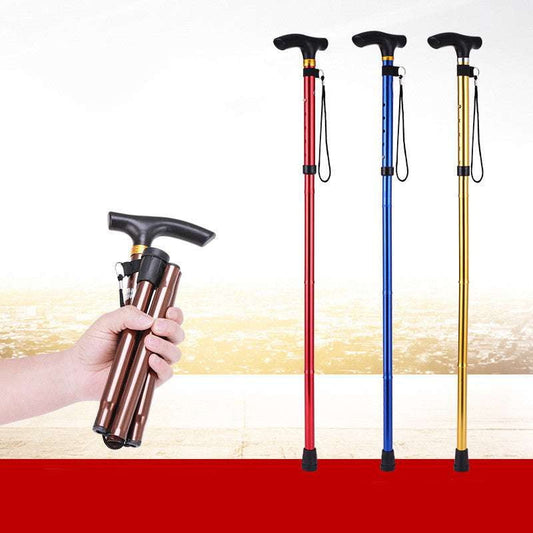 Aluminum Travel Crutches, Ergonomic Folding Crutches, Portable Crutch Solution - available at Sparq Mart