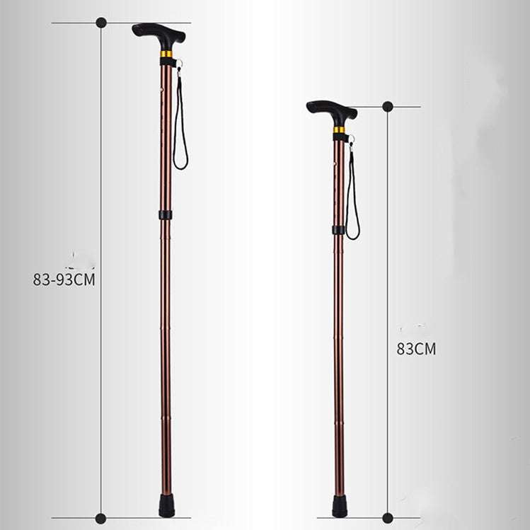 Aluminum Travel Crutches, Ergonomic Folding Crutches, Portable Crutch Solution - available at Sparq Mart