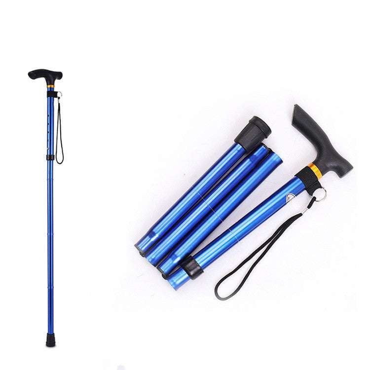 Aluminum Travel Crutches, Ergonomic Folding Crutches, Portable Crutch Solution - available at Sparq Mart