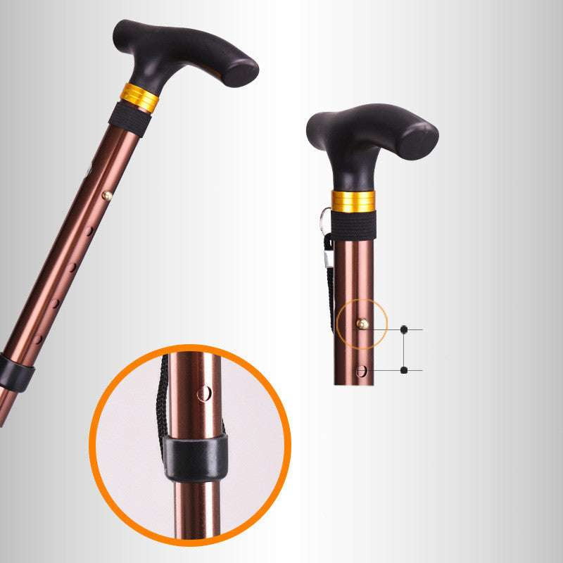 Aluminum Travel Crutches, Ergonomic Folding Crutches, Portable Crutch Solution - available at Sparq Mart