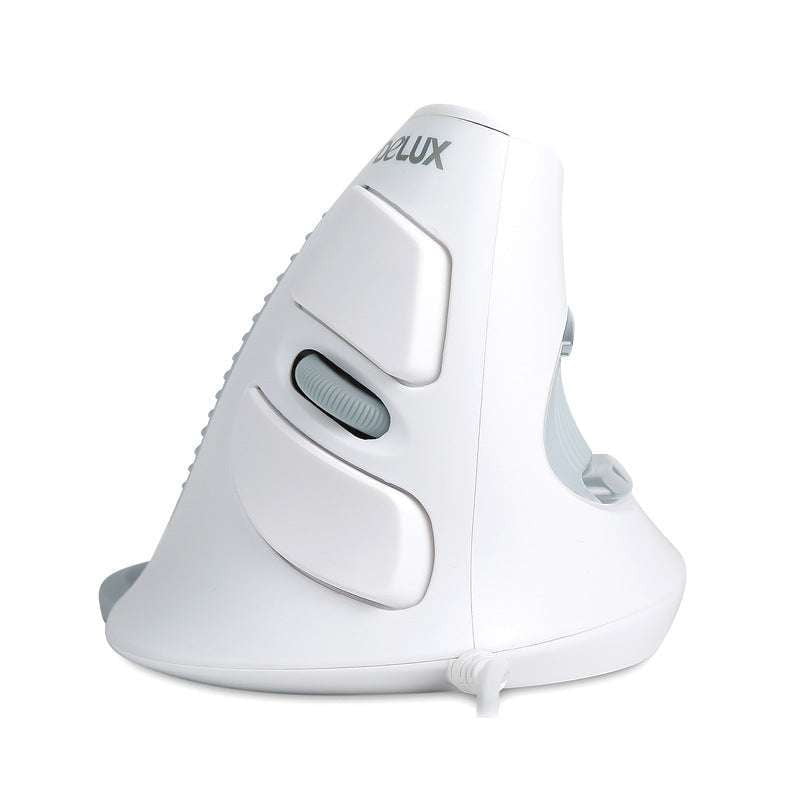 comfortable computer mouse, ergonomic vertical mouse, wired side button - available at Sparq Mart