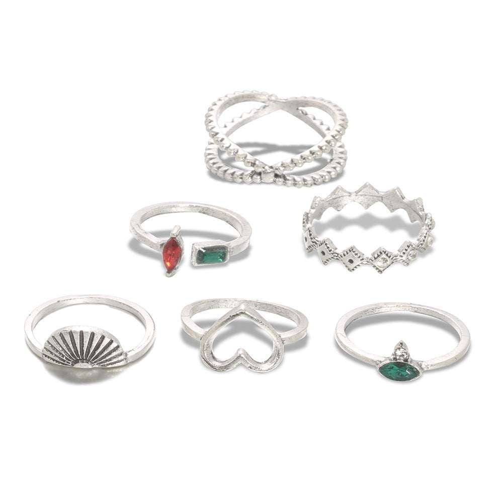 American Trendy Scallops, European Fashion Accessories, Scalloped Love Jewelry - available at Sparq Mart