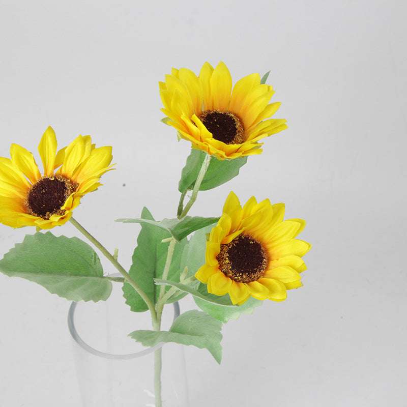 artificial flower, desktop decorative crafts, Mini sunflower decor - available at Sparq Mart