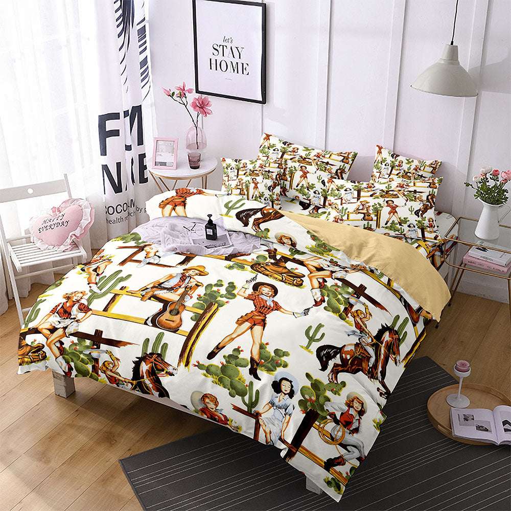 Digital Printing Bedding, Fashionable Bedding Set - available at Sparq Mart