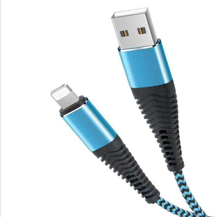 Android USB Charger, Braided USB Cable, Fast Charging Cable - available at Sparq Mart