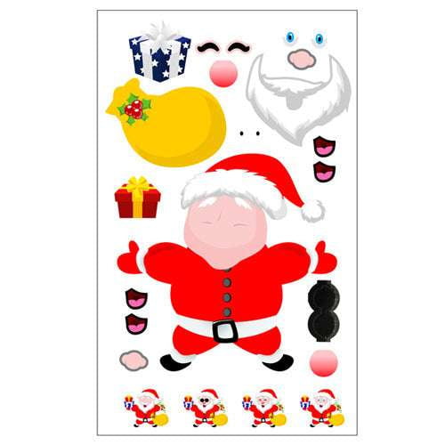 Christmas Craft Essentials, Festive Sticker Decor, Holiday Fun Stickers - available at Sparq Mart