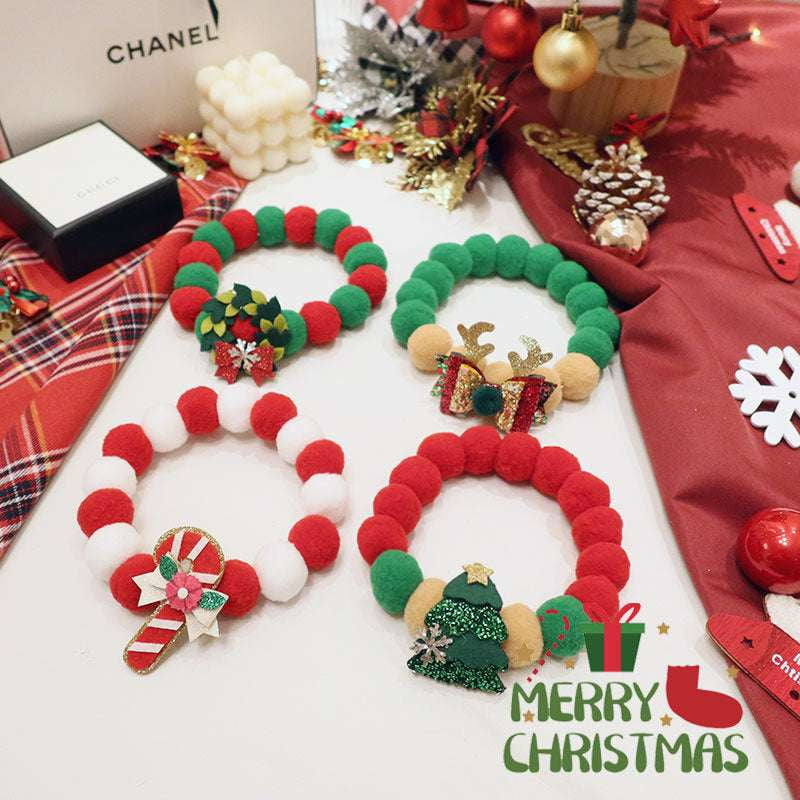 Christmas Cat Collar, Festive Pet Accessory, Holiday Kitten Bowtie - available at Sparq Mart