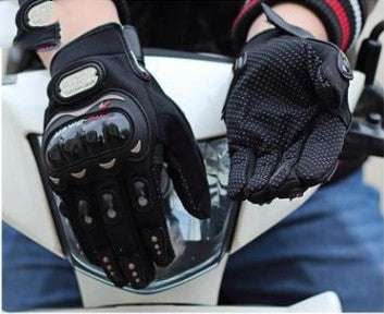 Breathable Protective Gloves, Men's Full Finger Gloves, Touchscreen Compatible Gloves - available at Sparq Mart