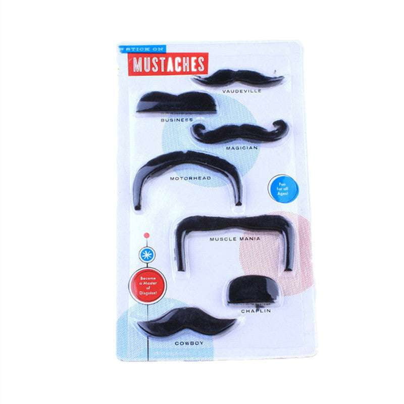 Dress-up mustache kit, Funny beard props, Masquerade performance accessories - available at Sparq Mart