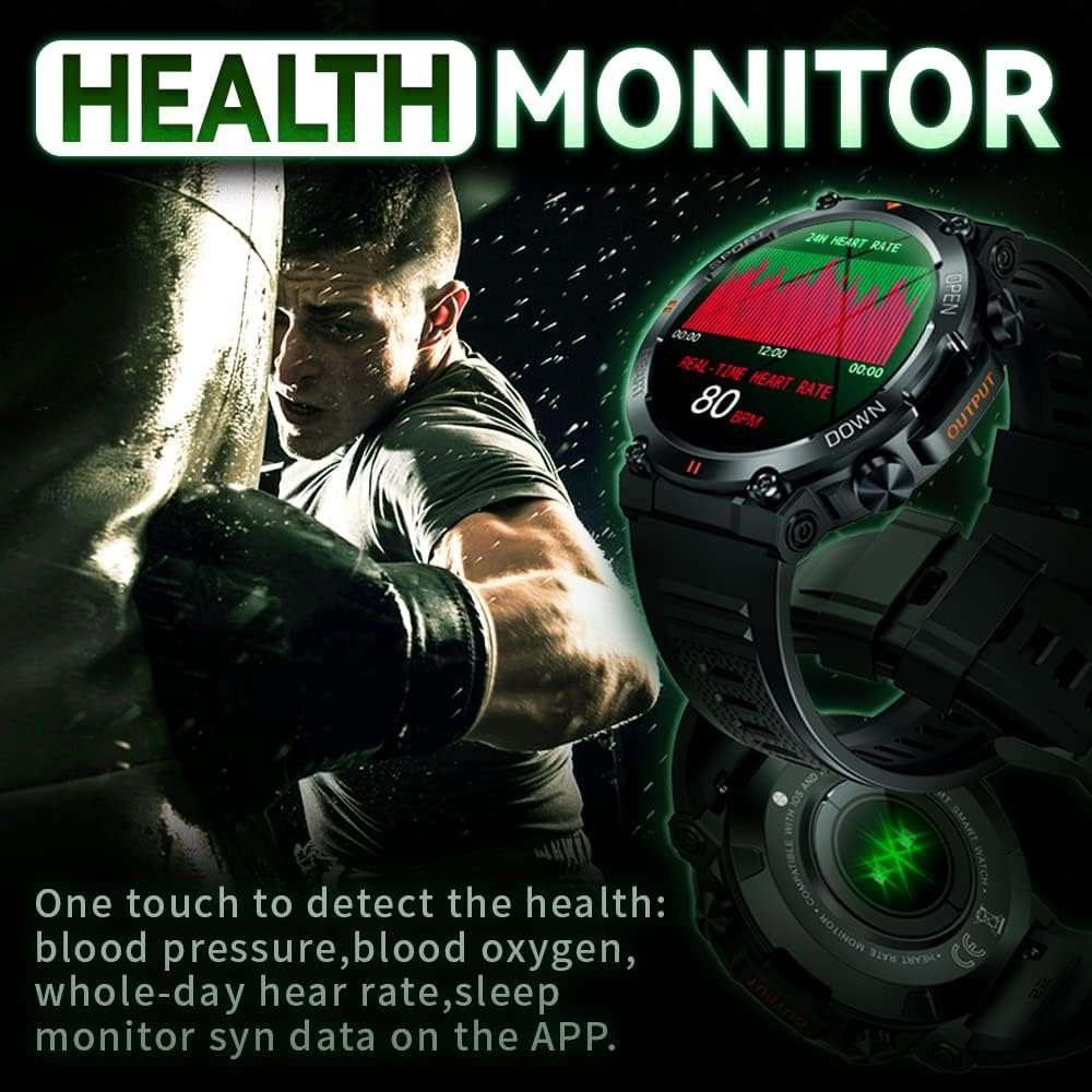 Fitness Smartwatch GaWear, Health Monitoring Watch, Sports Mode Variety - available at Sparq Mart