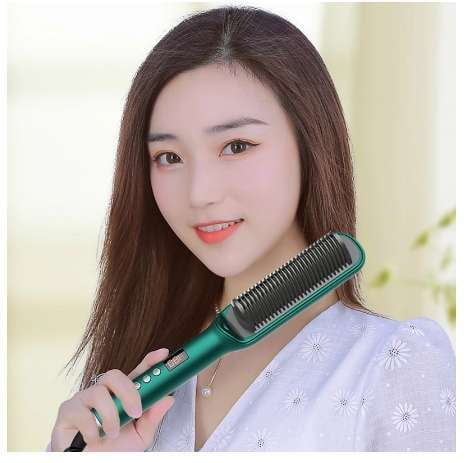 Negative Ion Hair Straightener, Sleek Straight Hair - available at Sparq Mart