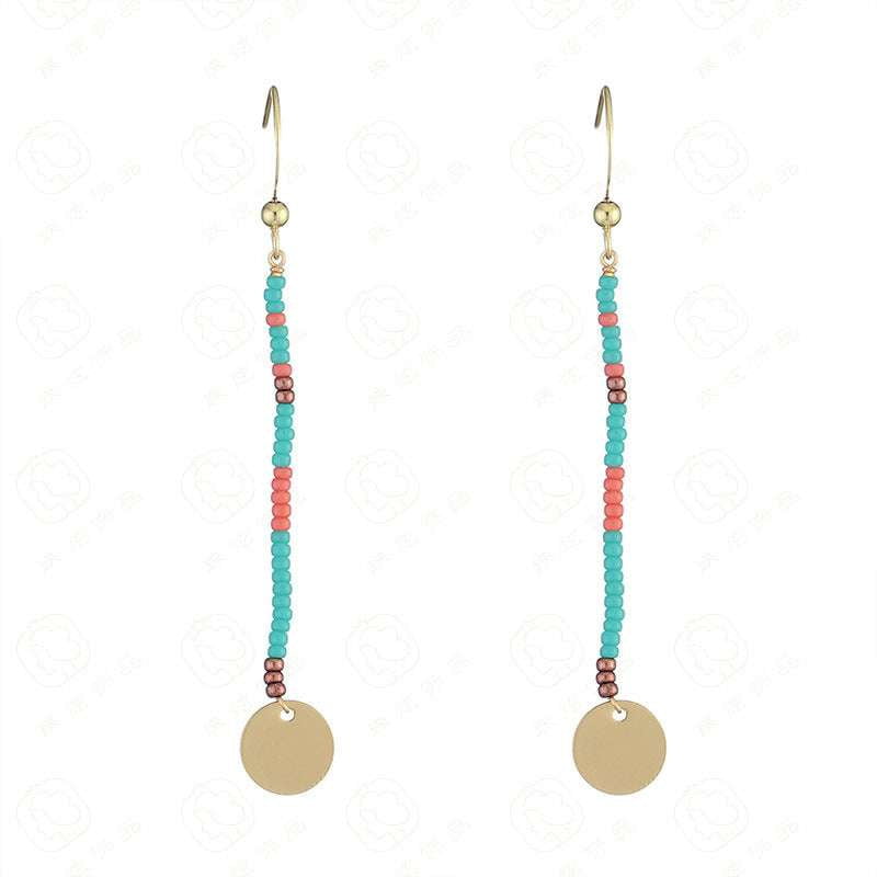 Artisan Crafted Earrings, Bohemian Turquoise Earrings, Unique Statement Earrings - available at Sparq Mart