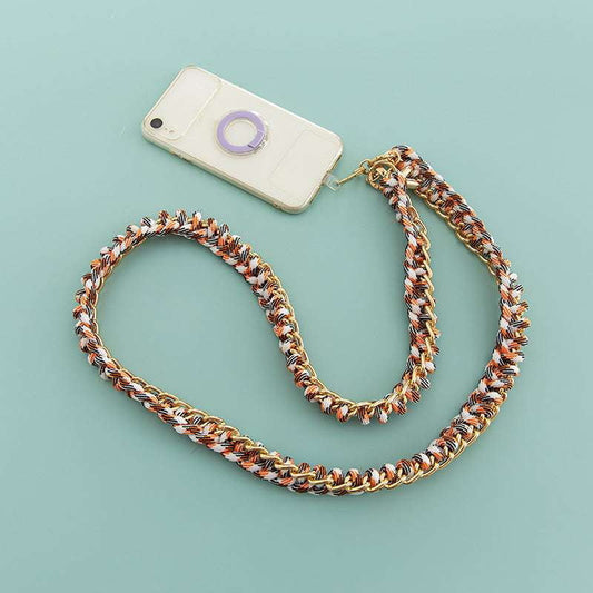 Stylish Crossbody Chain Handmade Bag Accessories Woven Chain Strap - available at Sparq Mart