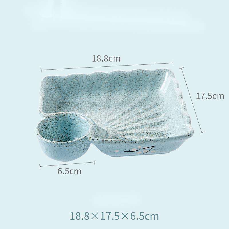 colorful dumpling plate, dumpling plate for sale, dumpling plate online - available at Sparq Mart