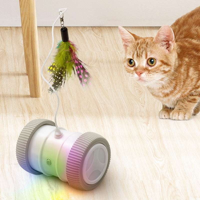 Electric cat toy, High-quality, Multifunctional roller - available at Sparq Mart