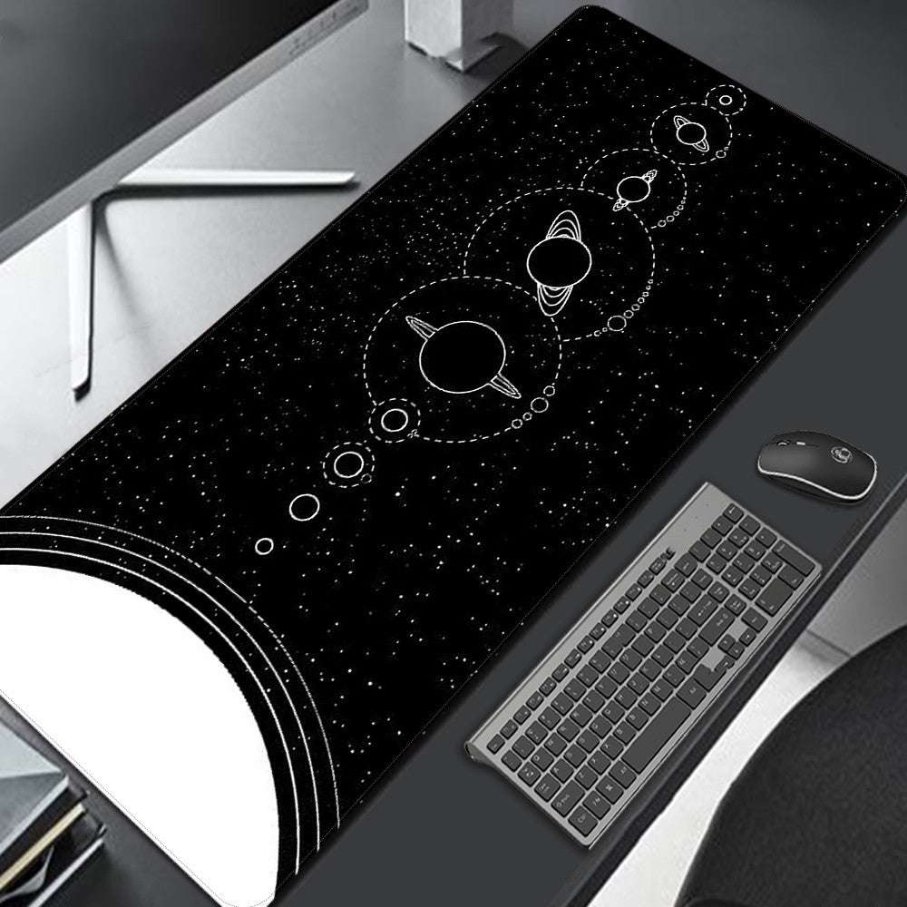 Extended mechanical keyboard mouse pad, gaming accessories, high-quality - available at Sparq Mart