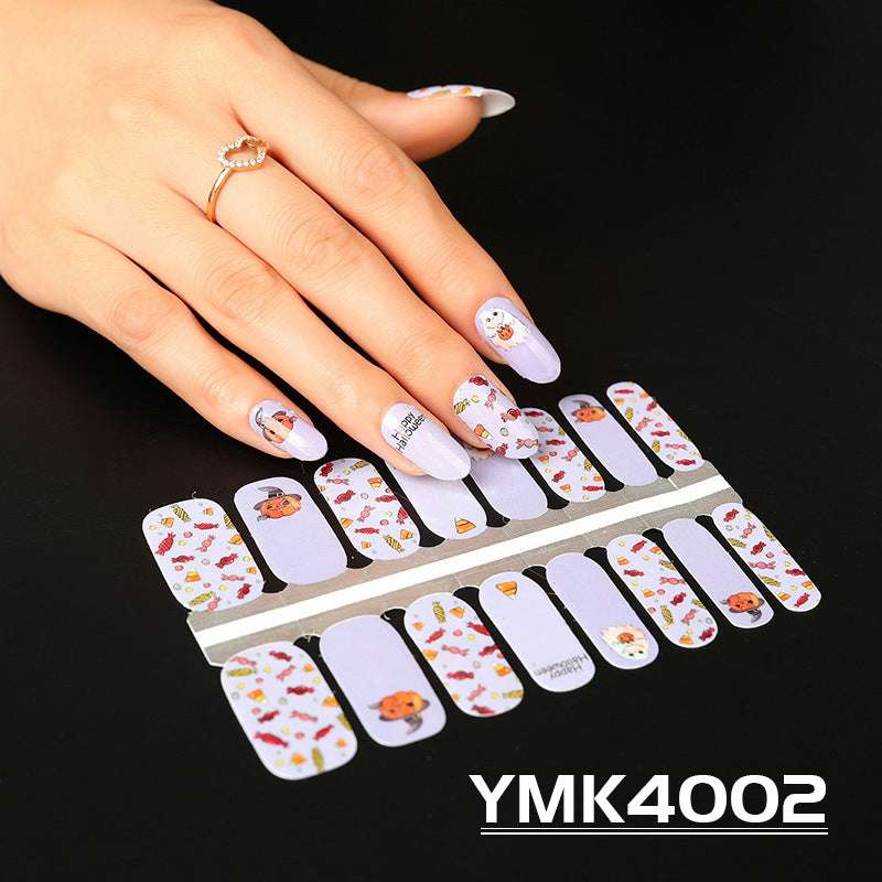 Halloween nail stickers, high-quality nail stickers, Sparq Mart - available at Sparq Mart