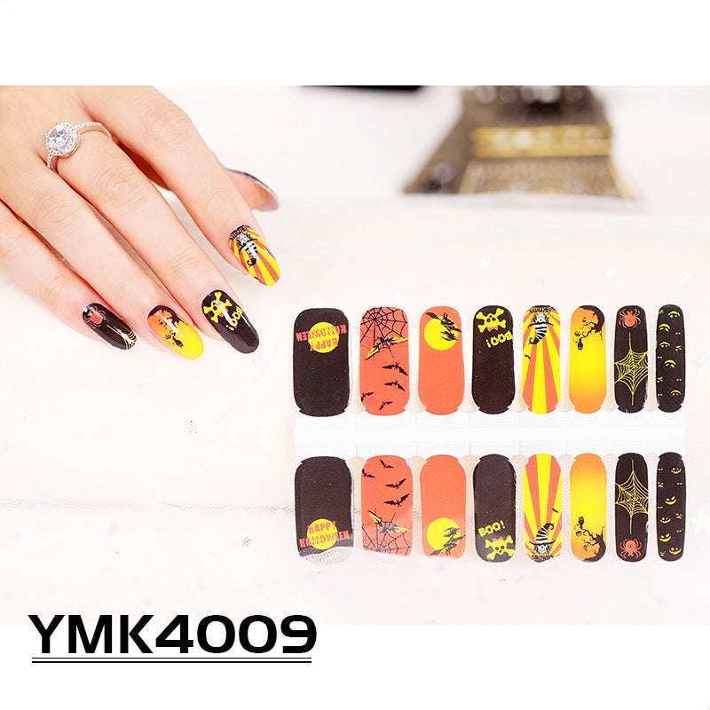 Halloween nail stickers, high-quality nail stickers, Sparq Mart - available at Sparq Mart