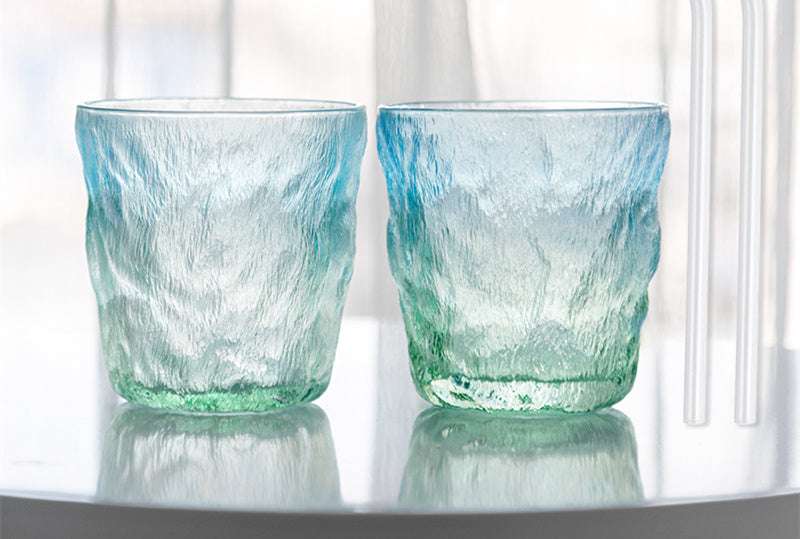 Glacier Pattern Glass, Kitchen Glacier Pattern Glass, Wholesale Kitchen Glass - available at Sparq Mart
