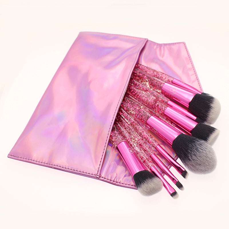 High-quality, Makeup brush set, Pink - available at Sparq Mart