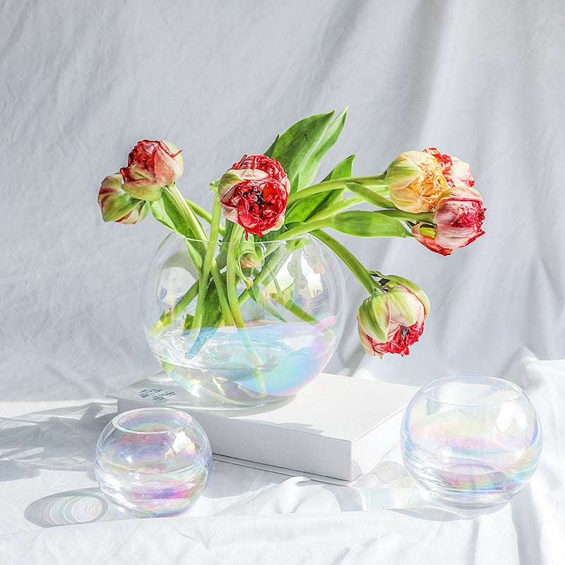 Aurora illusion laser, modern minimalist, Scandinavian vase - available at Sparq Mart