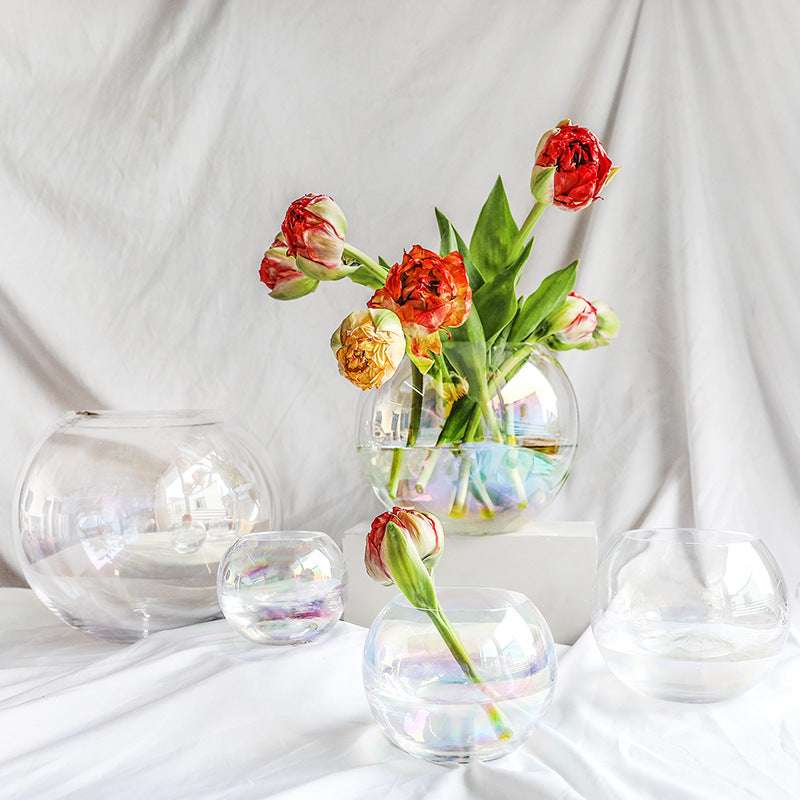Aurora illusion laser, modern minimalist, Scandinavian vase - available at Sparq Mart