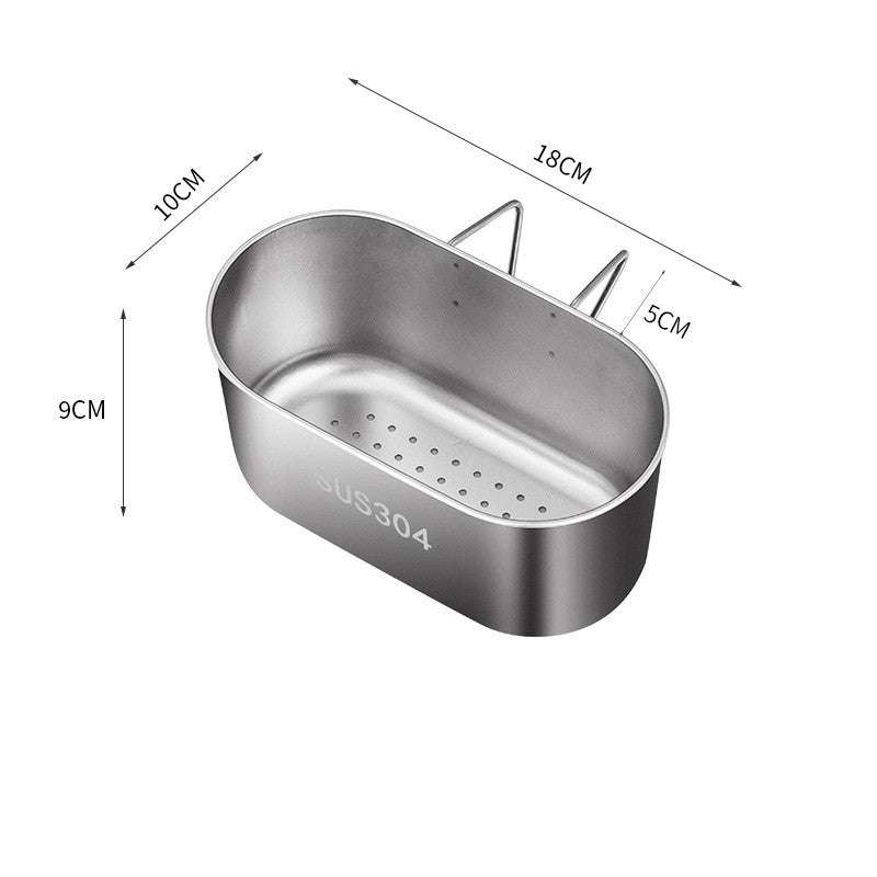 High-Quality Drain Basket, Kitchen Drain Basket, Stainless Steel Drain Basket - available at Sparq Mart