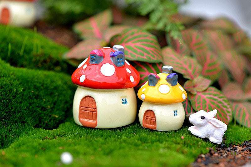 high-quality micro landscape accessories, Sparq Mart, Wholesale mini mushroom house accessories - available at Sparq Mart