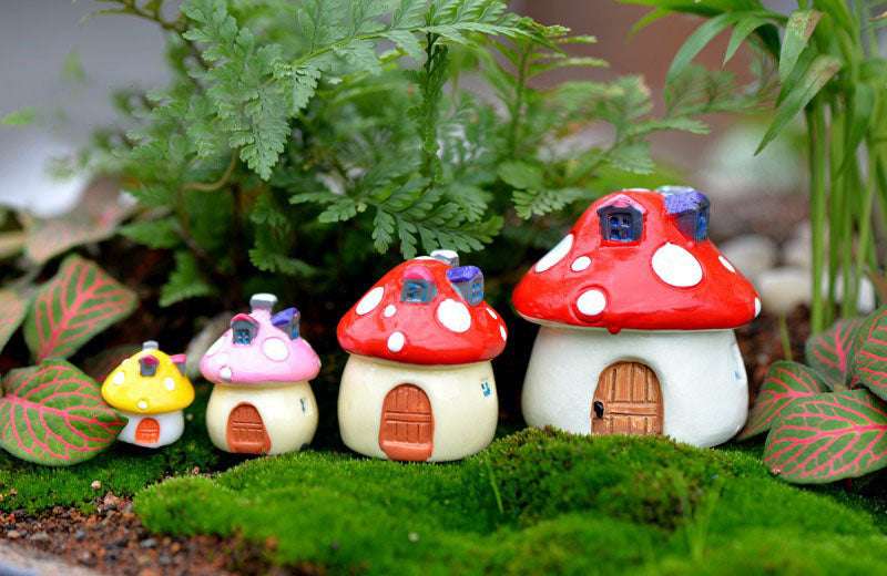 high-quality micro landscape accessories, Sparq Mart, Wholesale mini mushroom house accessories - available at Sparq Mart