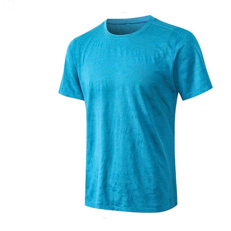 fitness fabric, high stretch shirt, quick-drying t-shirt - available at Sparq Mart