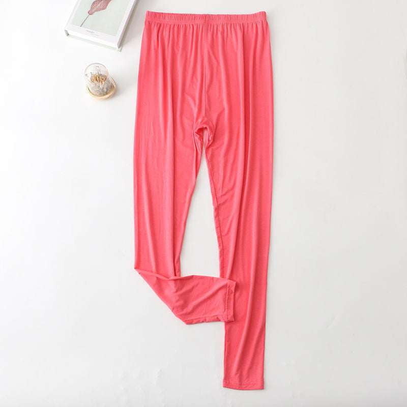 Modal Cozy Trousers, Thermal Cotton Leggings, Warm High Waist Pants - available at Sparq Mart